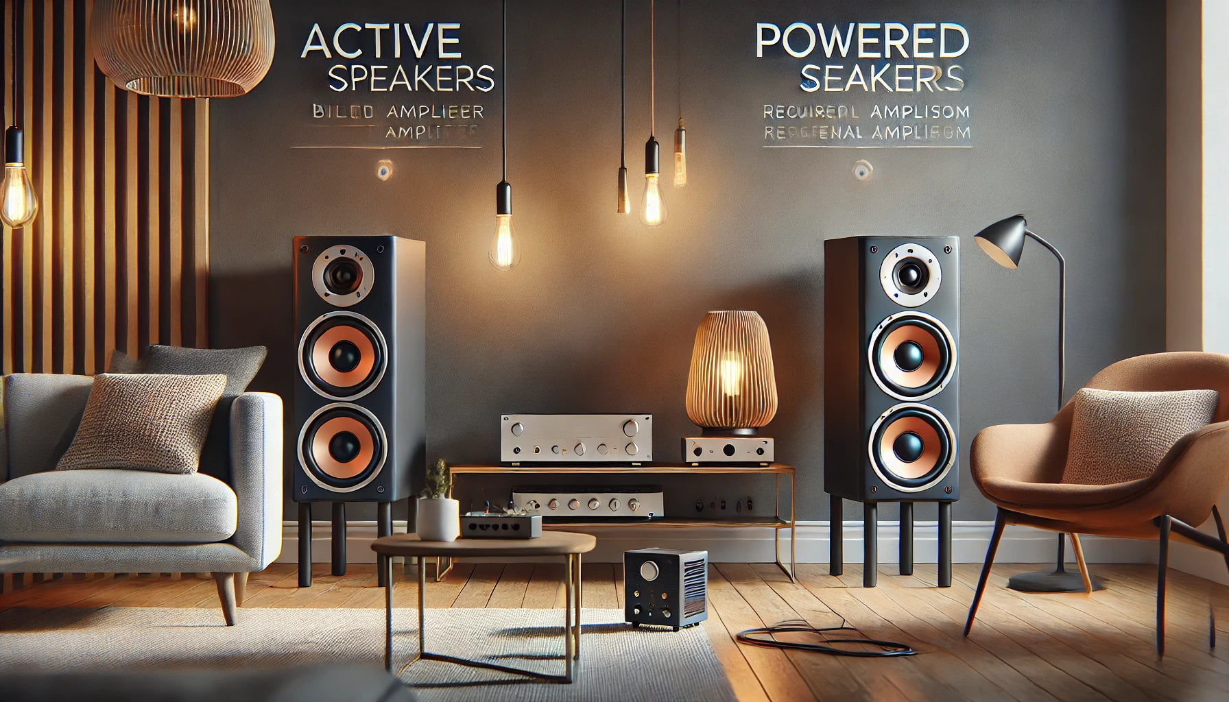 Active vs Powered Speakers