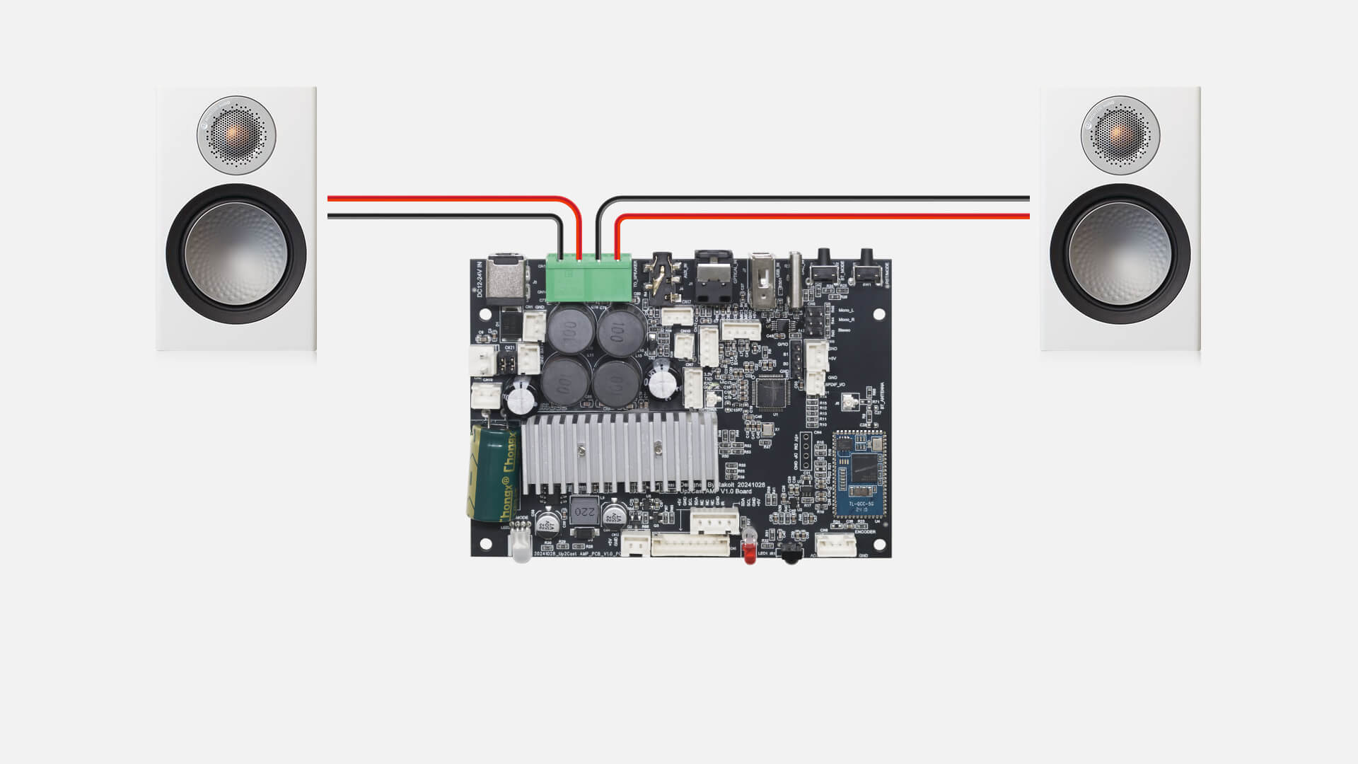 100W amplifier board