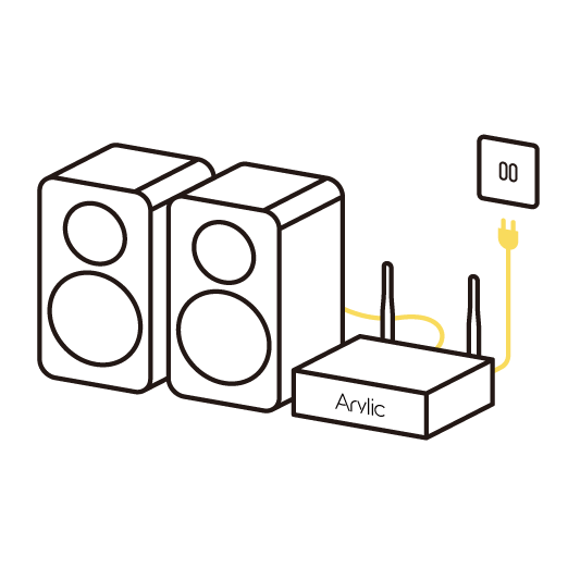 Public speaker - line design single isolated icon Vector Image
